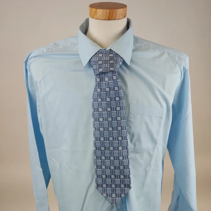 Bezner Krawatte blau - Bild 4