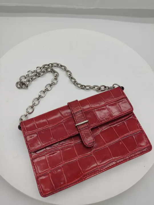 Furla Damen-Lederhandtasche in Rot, Neuwertig - Bild 3