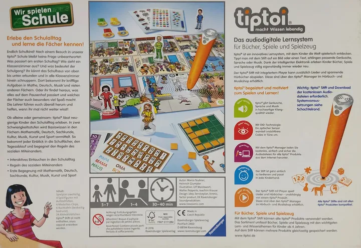 tiptoi® Wir spielen Schule - Lernspiel - Ravensburger - Bild 2