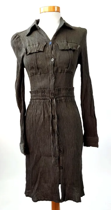 Guido Maria Kretschmer for About You Kleid langarm grün - Gr. 34 - Bild 1