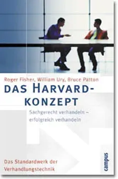 Das Harvard-Konzept - Roger Fisher,William Ury,Bruce Patton - Bild 1