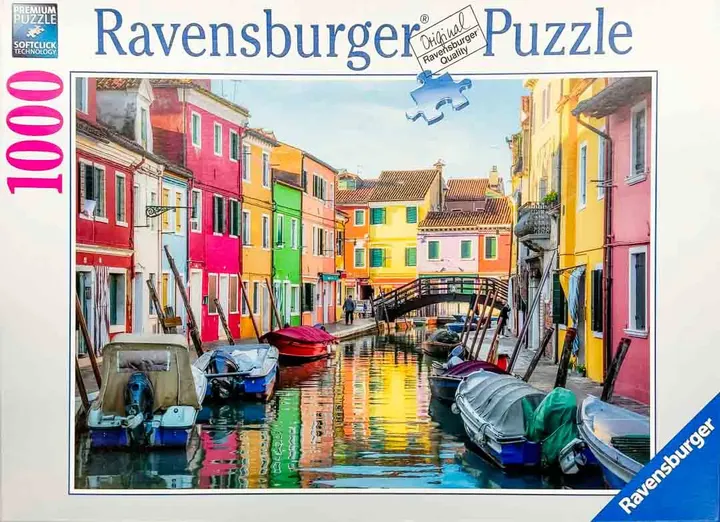 Ravensburger Puzzle 17392 1 Burano in Italien 1000 Teile - Bild 1