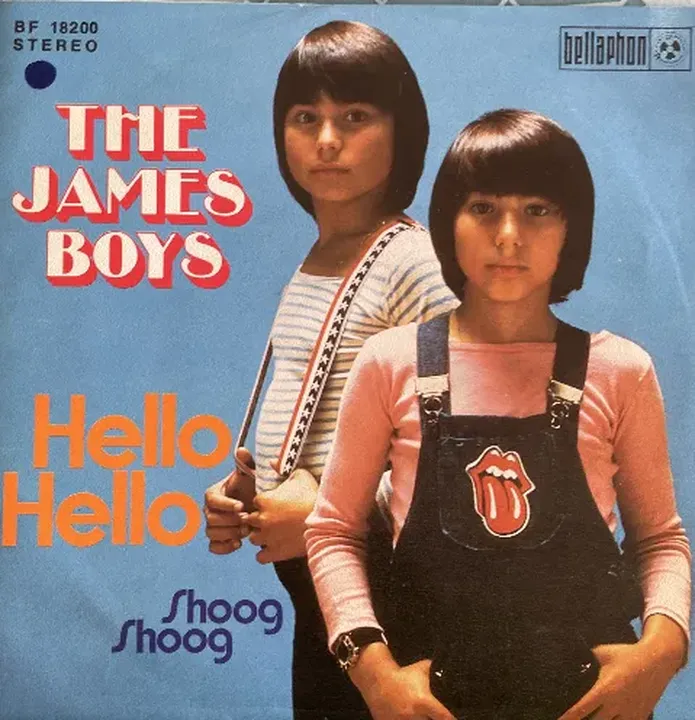 Singles Schallplatte - The James Boys - Hello Hello - Bild 2