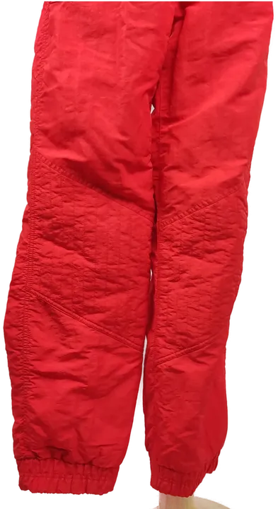 FRANZ KLAMMER - Vintage Ski-Overall rot mit Mustern - 50 - Bild 5