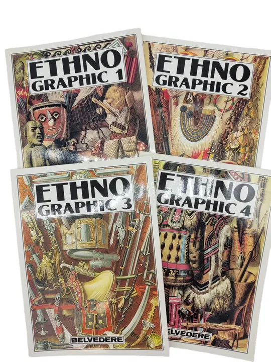 Ethno Graphic Vol. 1-4 – Races, Cultures, Artifacts, Costumes, Ornaments - Bild 1