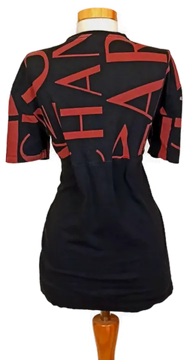 Armani T-Shirt schwarz mit Typo-Print Gr. S - Bild 2