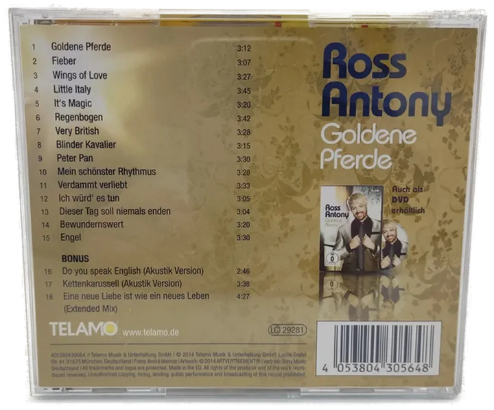 CD Ross Antony 