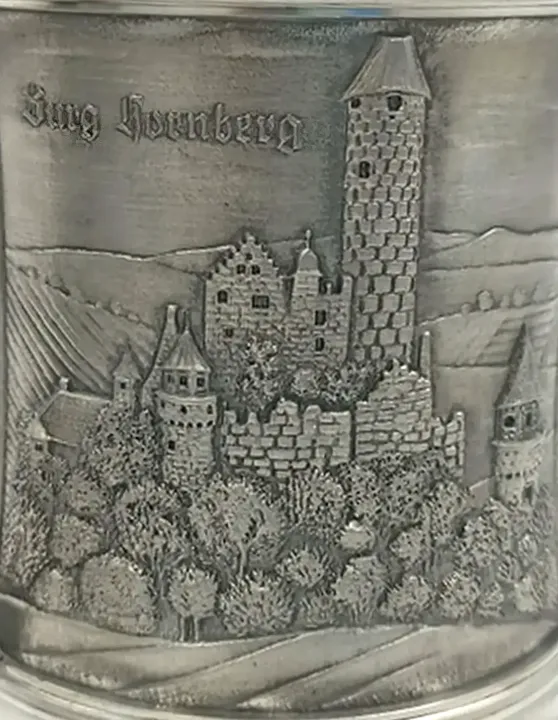 Zinnkrug mit Deckel - Götz von Berlichingen - Bild 7