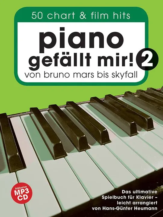 Piano gefällt mir! 50 Chart und Film Hits - Band 2 mit CD - Bild 1