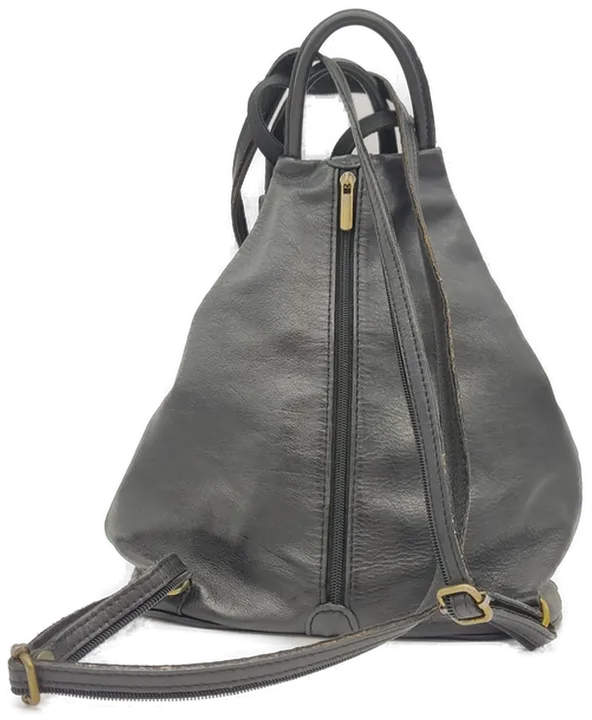 Unisex Lederrucksack Citybag Leder Made in Italy - Bild 2