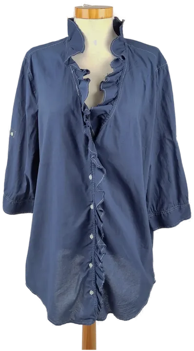 ESPRIT 2-teiliges Damen Blusenset dunkelblau - Gr. 44 - Bild 4