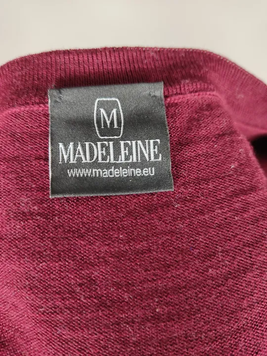 MADELEINE Damen-Strickjacke weinrot - XL / 42 - Bild 5