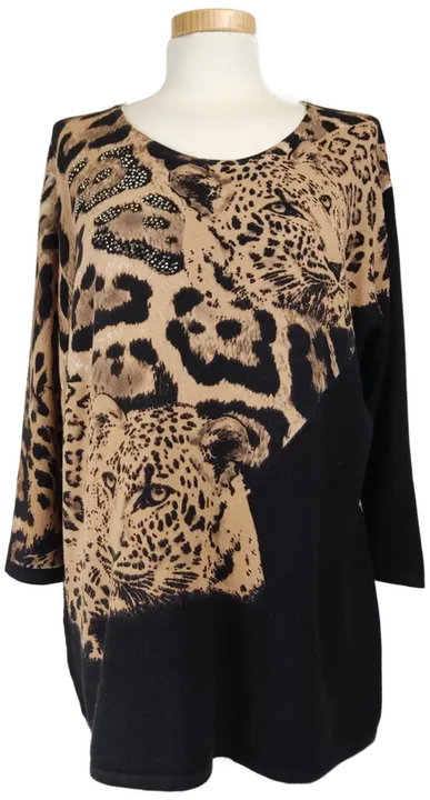 Futura Moda Damen-Langarmshirt Animalprint - L/40 - Bild 1