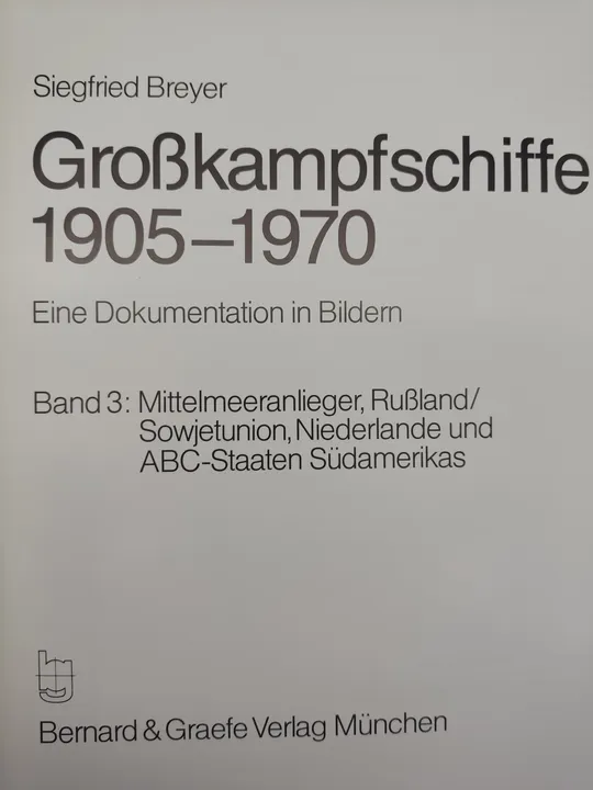 Großkampfschiffe 1905-1970. Band 3 - Siegfried Breyer - Bild 2