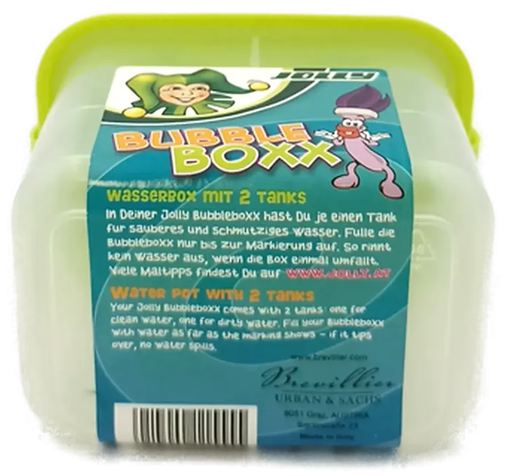 Jolly Bubble Boxx Wasserbehälter für Pinsel mit 2 Tanks - Bild 3