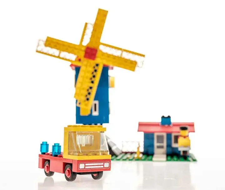 LEGO 362 Windmühle 1975 - Bild 1