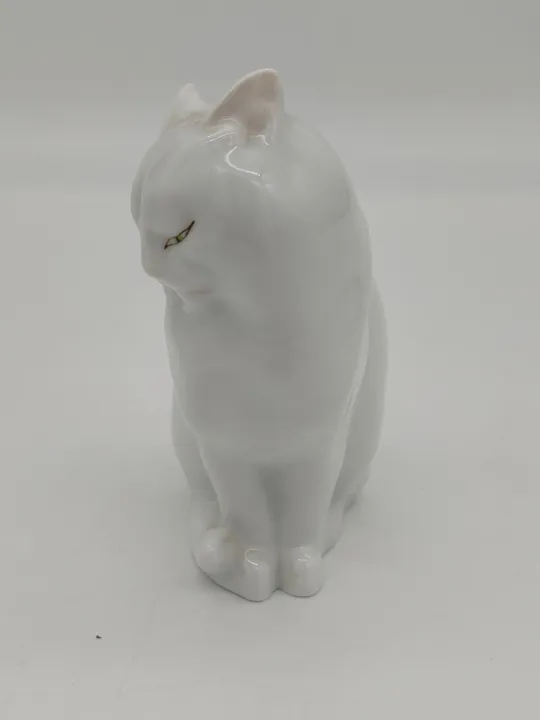 Vintage Herend Porzellan Katze - handbemalt - Bild 4