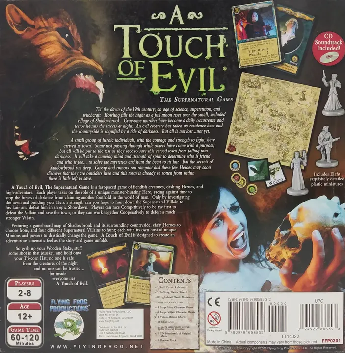 A Touch of Evil - Gesellschaftsspiel - Flying Frog Productions - Bild 2