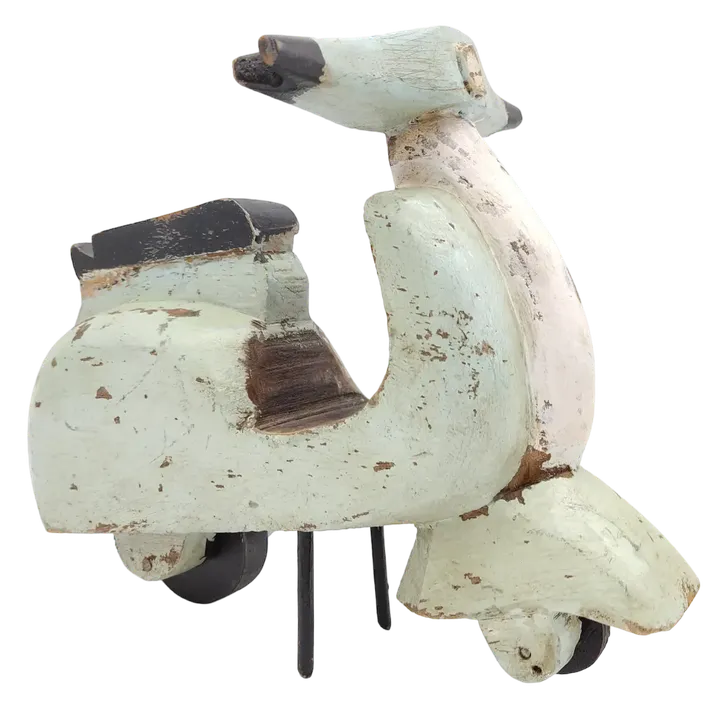 Deko Vespa-Moped aus Holz  - Bild 1