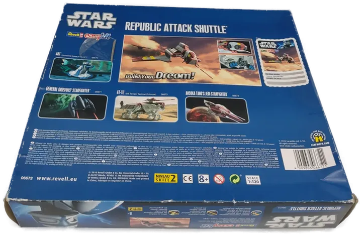 Revell Easy Kit Star Wars Republic Attack Schuttle Modell - Bild 2