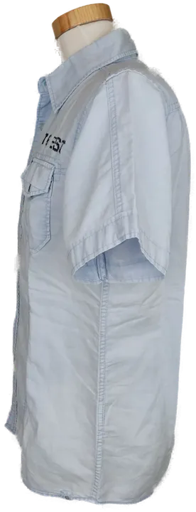 Mc O'Neill Herren Kurzarm-Hemd hellblau - L/50 - Bild 3