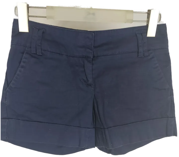 Amisu Damen Stretch Shorts in Dunkelblau - Größe 34 - Bild 4