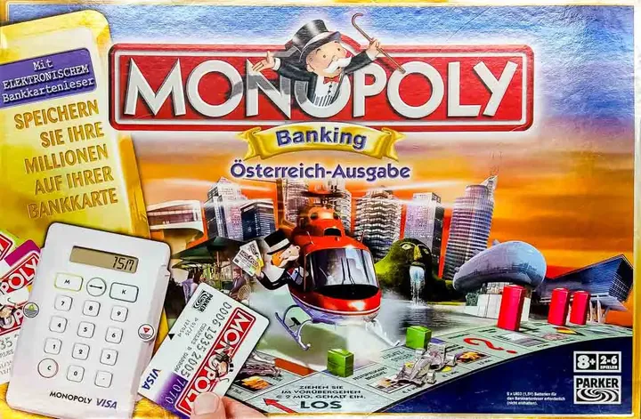 Parker Brettspiel Monopoly Banking Österreich-Ausgabe - Bild 4