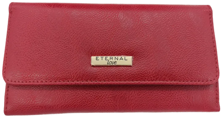 Eternal Love -Handtasche und Geldbörse rot Kunstleder - Bild 7