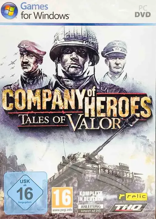 PC Game DVD-ROM Company of Heroes Tales of Valor - Bild 1