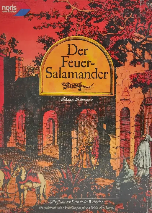 Der Feuer Salamander - Gesellschaftsspiel, Noris  - Bild 1