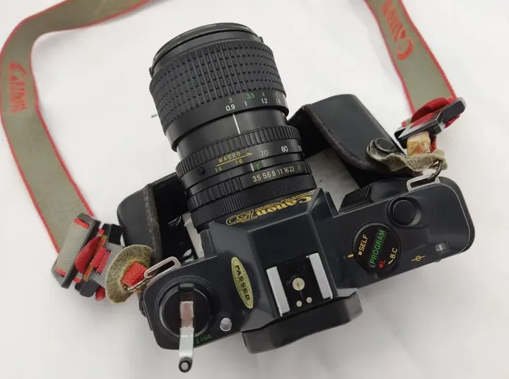 Canon T 50 Spiegelreflexkamera mit Zubehör - Bild 3