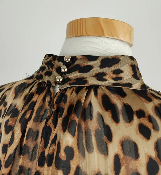 H&M Damen Bluse Leopardenmuster - S  - Bild 4