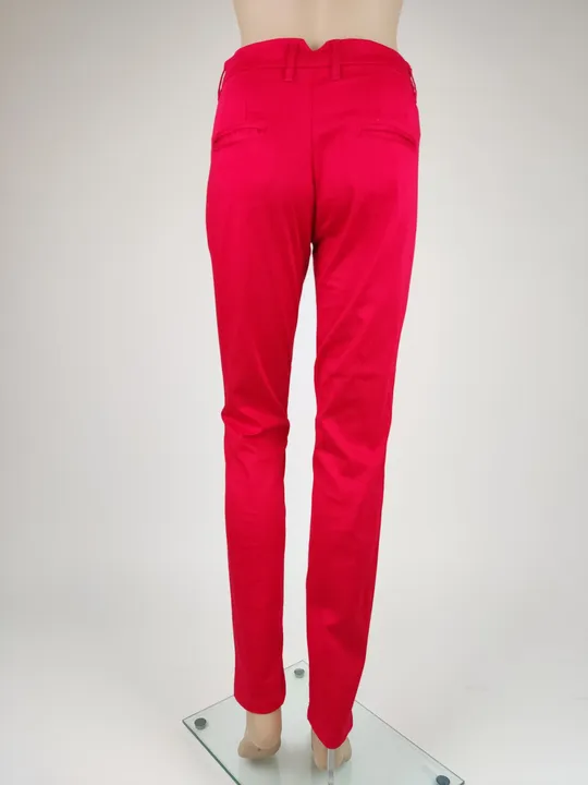 MANGO Damen Hose, rot - Gr. 36 - Bild 2