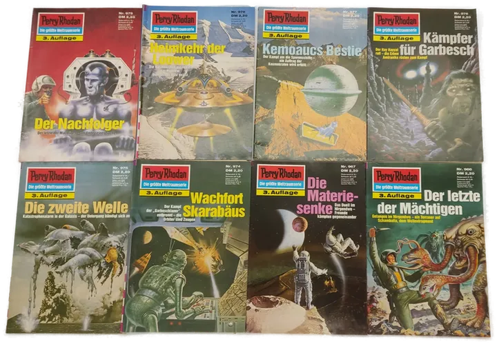 Taschenbücher Perry Rhodan 3. Auflage Konvolut 19 Stück - Bild 3