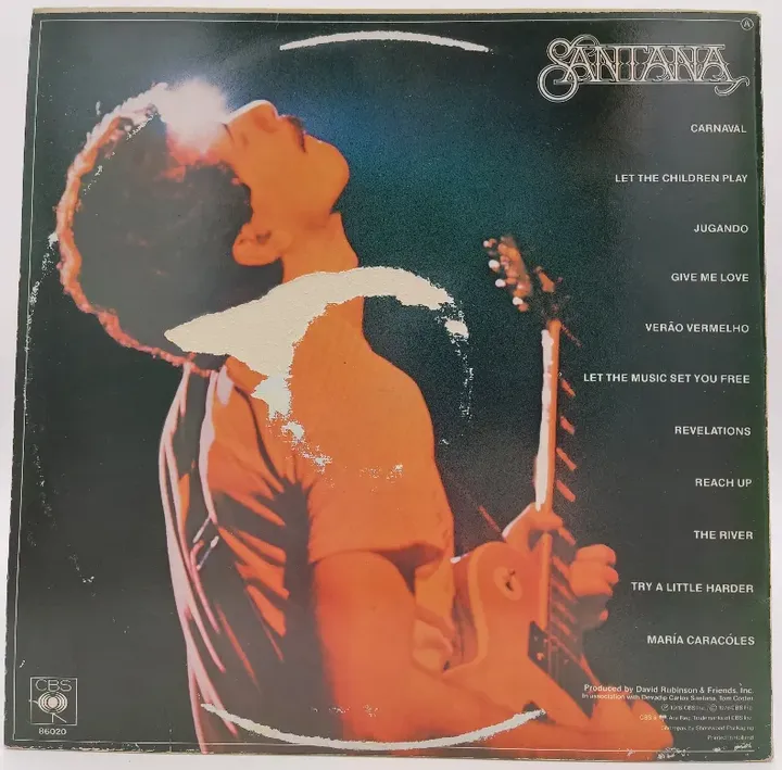 Langspielplatte - Santana - Festivál - Bild 2