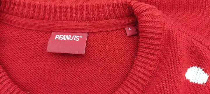 Peanuts Herren Pullover rot Gr. L - Bild 2