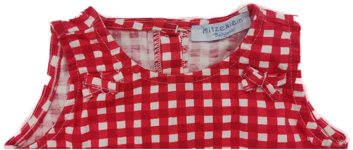 Klitzeklein Babywear Babykleid mit Tuch in rot-weiß, Größe 62 - Bild 4