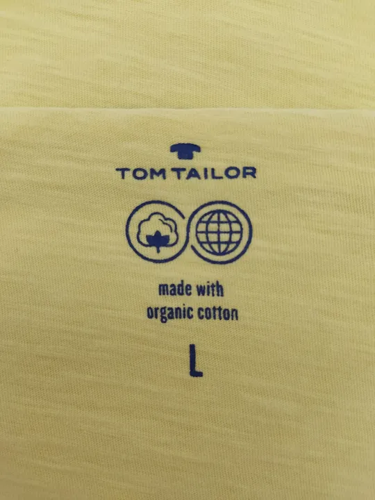 Tom Tailor Herren Shirt gelb Gr.L - Bild 4