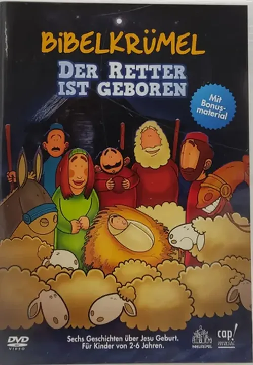 DVD Bibelkrümel Der Retter ist Geboren - Bild 1