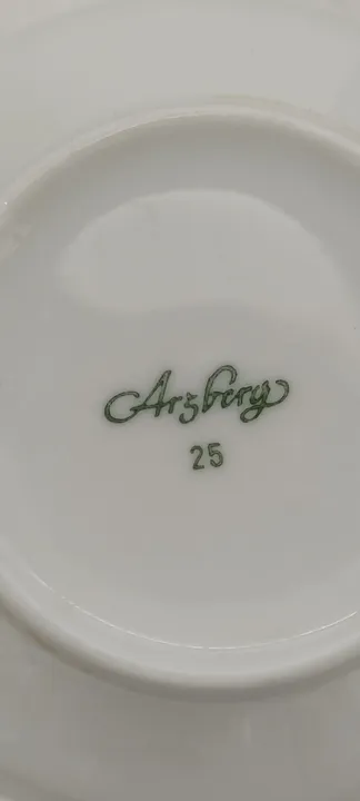 6 teiliges Arzberg Porzellan Kaffeeservice – Serie 25 – Fine China Vintage - Bild 9