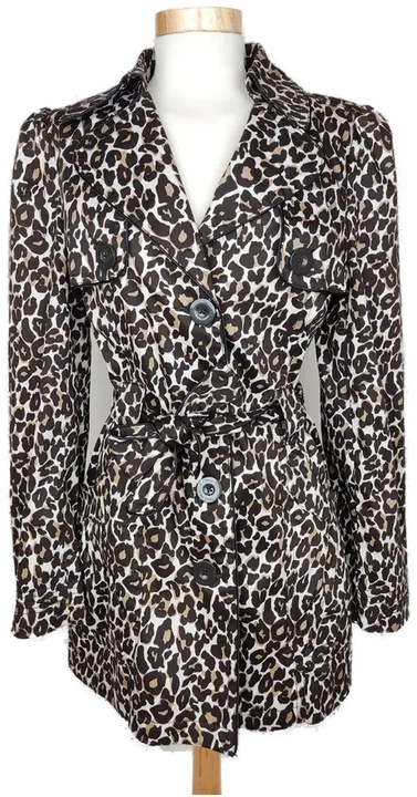 Tally Weill Damen Kurzmantel im Leopardenlook - M/38 - Bild 1