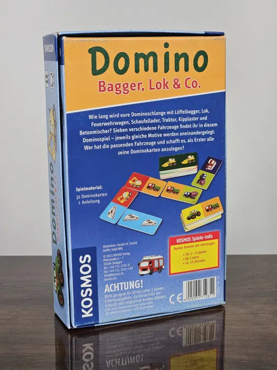 Domino, Bagger, Lok & Co. - Gesellschaftsspiel - KOSMOS  - Bild 2