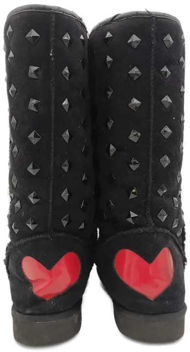 Moschino Damen Stiefel schwarz Gr. 36 - Bild 3