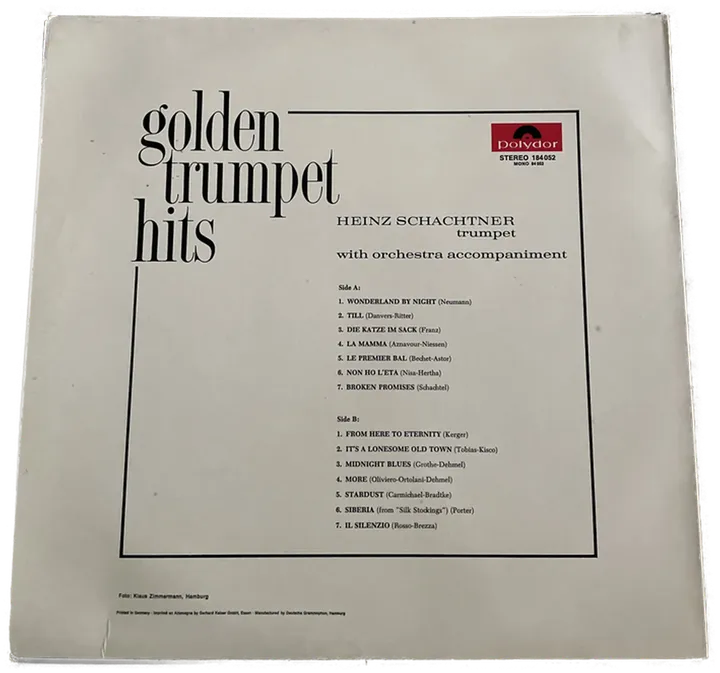 LP - Golden trumpet hits - Bild 2