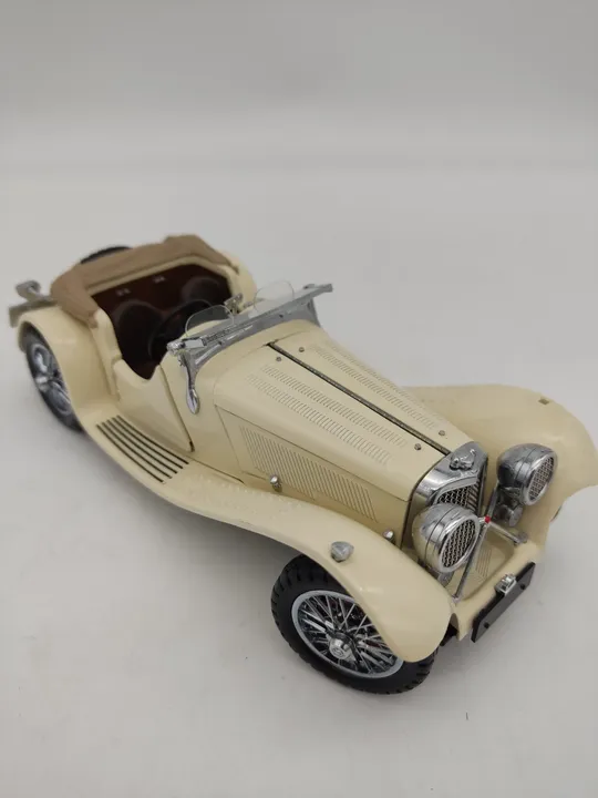 Franklin Mint  1938 Jaguar SS-100 1:24 Modellauto - Bild 3