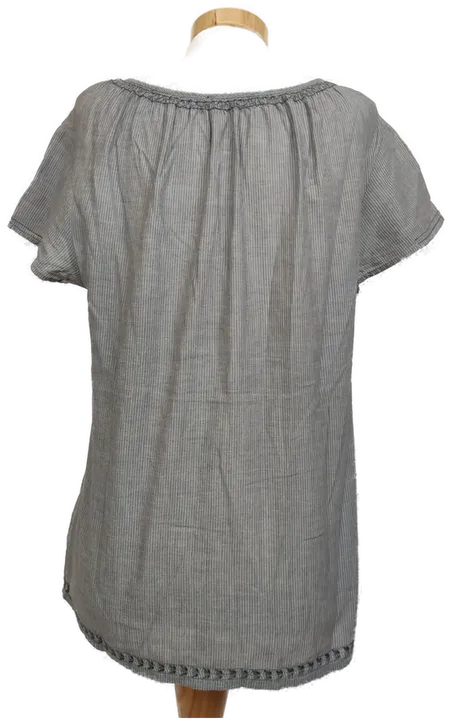 Opus Damen Shirt grau/gestreift Gr. 38 - Bild 4