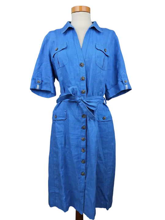Schneiders Salzburg Damen Kleid, blau - Gr. M - Bild 1