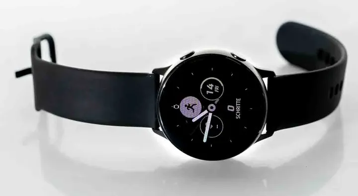 SAMSUNG Galaxy Watch Active Uhr / Smartwatch SM-R500 in schwarz - Bild 2