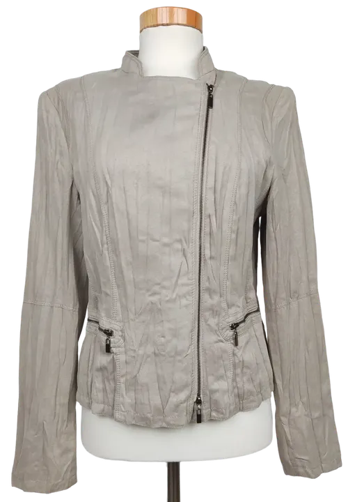 Gerry Weber Damen Jacke, grau - Gr. D 38 - Bild 1