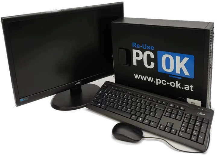 PC Starterset mit Bildschirm, Tastatur, Maus  - Bild 1